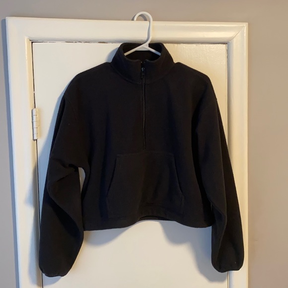 SOLD: TNA polar fleece 1/2 zip sweater - Picture 1 of 5